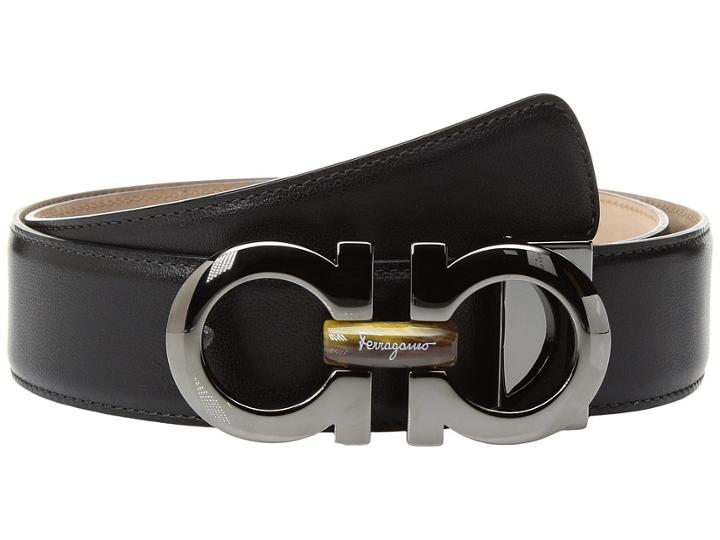Salvatore Ferragamo - Tiger Eye Insert Belt - 679751