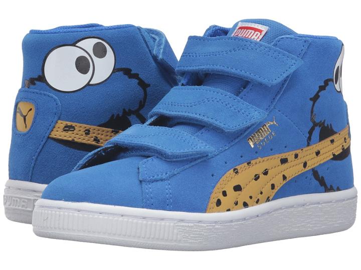 Puma Kids - Suede Mid Sesame Cookie Monster V Ps