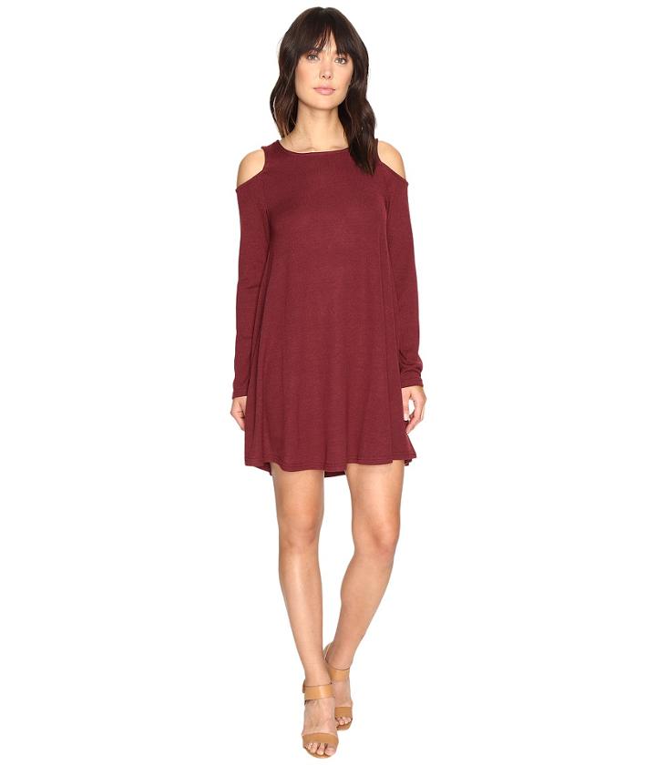 Culture Phit - Vera Long Sleeve Off The Shoulder Dress
