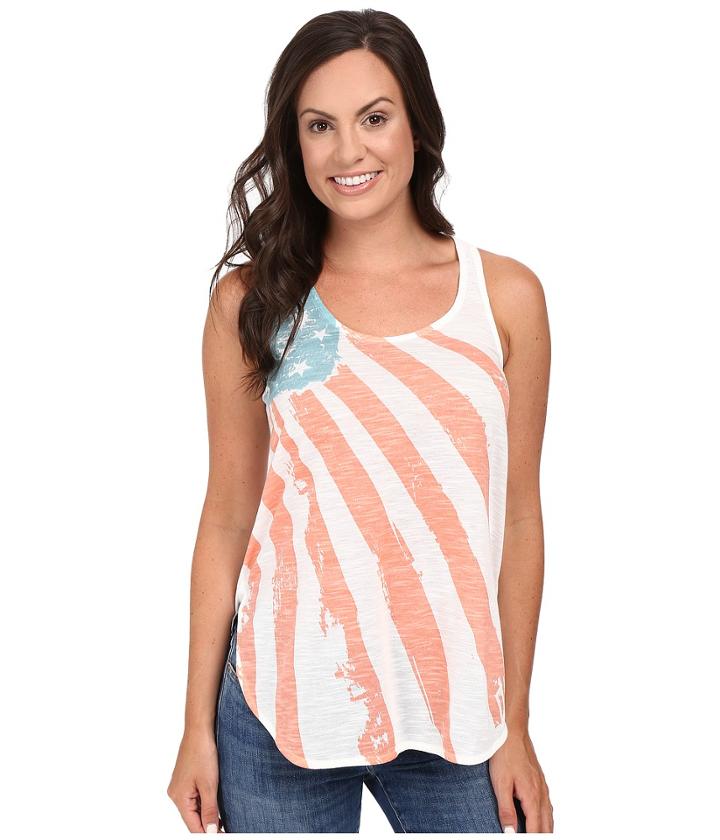 Roper - 0427 Poly Slub Jersey Racerback Tank Top