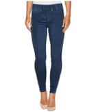 Liverpool - Sophia Pull-on Ankle With Seaming Detail In Silky Soft Stretch Denim In Helms Dark