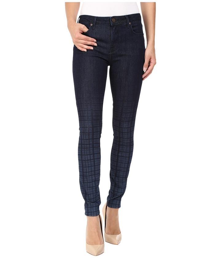 Parker Smith - Ava Skinny In Dipped Plaid
