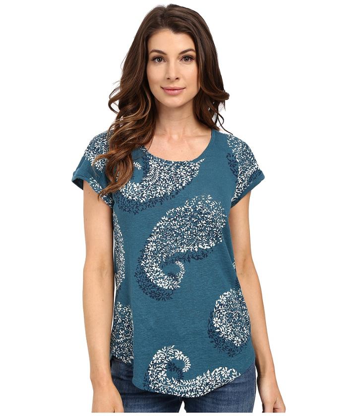 Lucky Brand - Exploded Paisely Tee