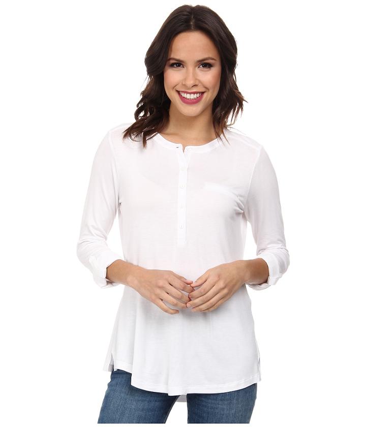 Nydj Knit Pleat Back Top