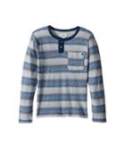 Lucky Brand Kids - Long Sleeve Striped Henley Shirt