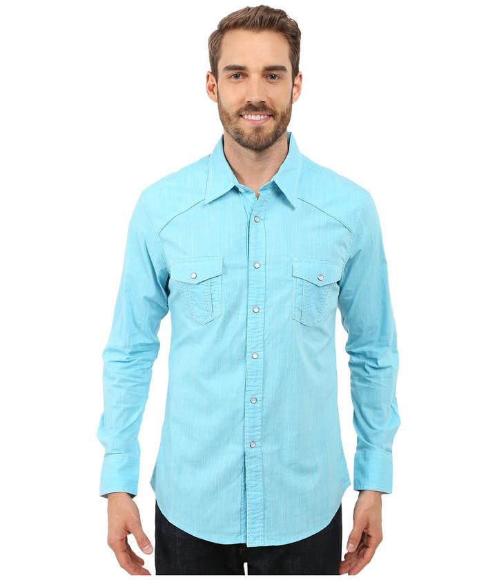 Rock And Roll Cowboy - Long Sleeve Snap B2s7276