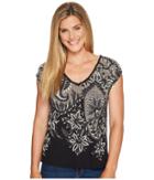 Lucky Brand - Short Sleeve Big Paisley