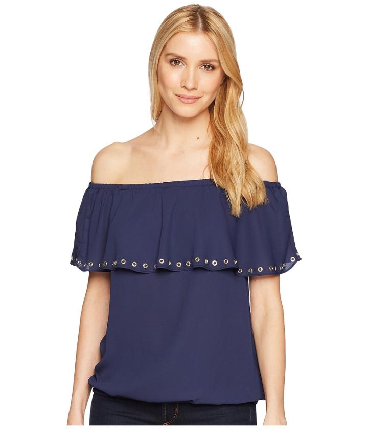 Michael Michael Kors - Ruffle Off Shoulder Top