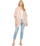 Collection Xiix - Striped Side Ruffle Cover-up