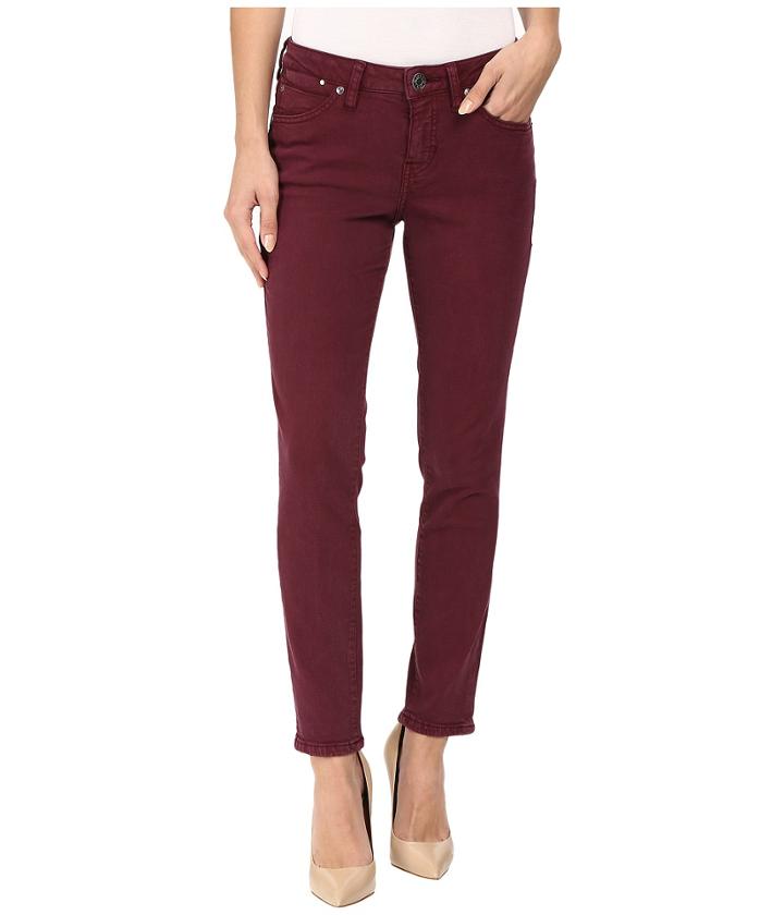 Jag Jeans - Penelope Slim Ankle Supra Colored Denim In Elderberry