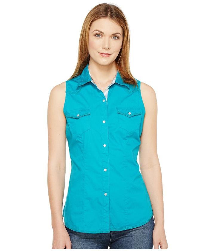 Roper - 0855 Solid Teal Poplin