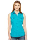 Roper - 0855 Solid Teal Poplin