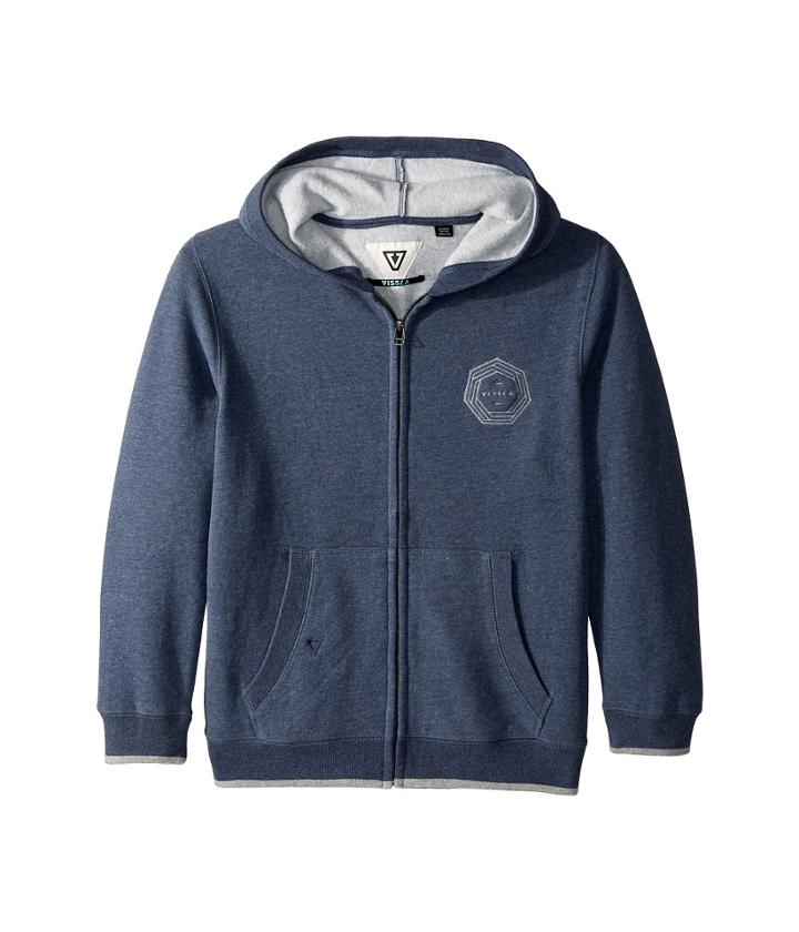 Vissla Kids - Waverly Full Zip Hooded Brushed Fleece
