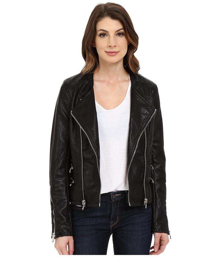 Blank Nyc - Vegan Leather Moto Crop Jacket