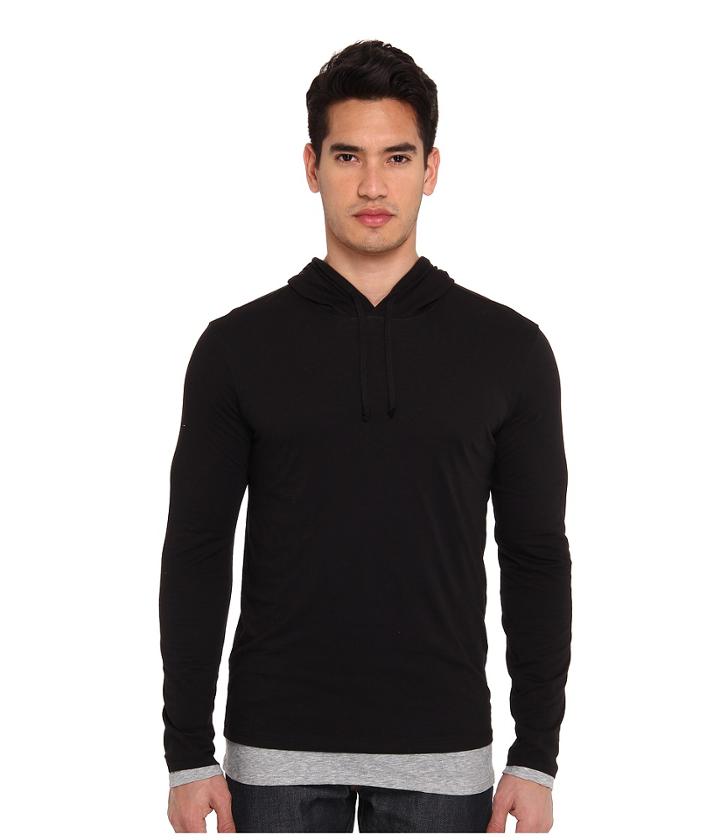 Vince - Double Layer Cotton Hoodie