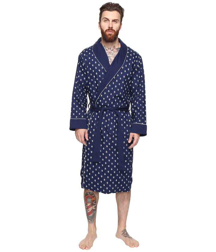 Original Penguin - Woven French Terry Robe