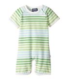 Toobydoo - Multi Green Stripe Shortie Jumpsuit