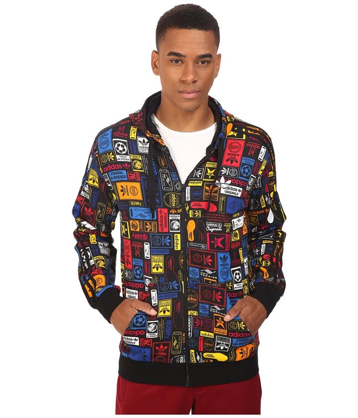 Adidas Originals - Multicolor Full Zip Hoodie