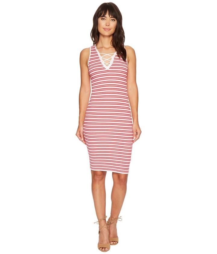 Bishop + Young - Lace-up Sweater Dress
