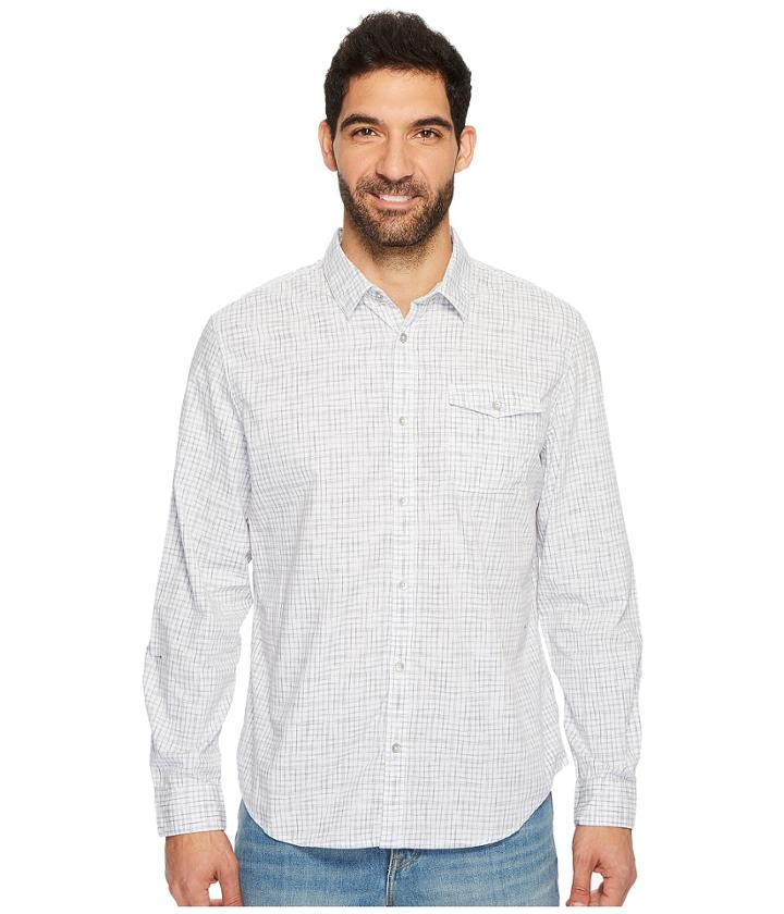 Calvin Klein Jeans - Long Sleeve Space Dyed Check Button Down Shirt