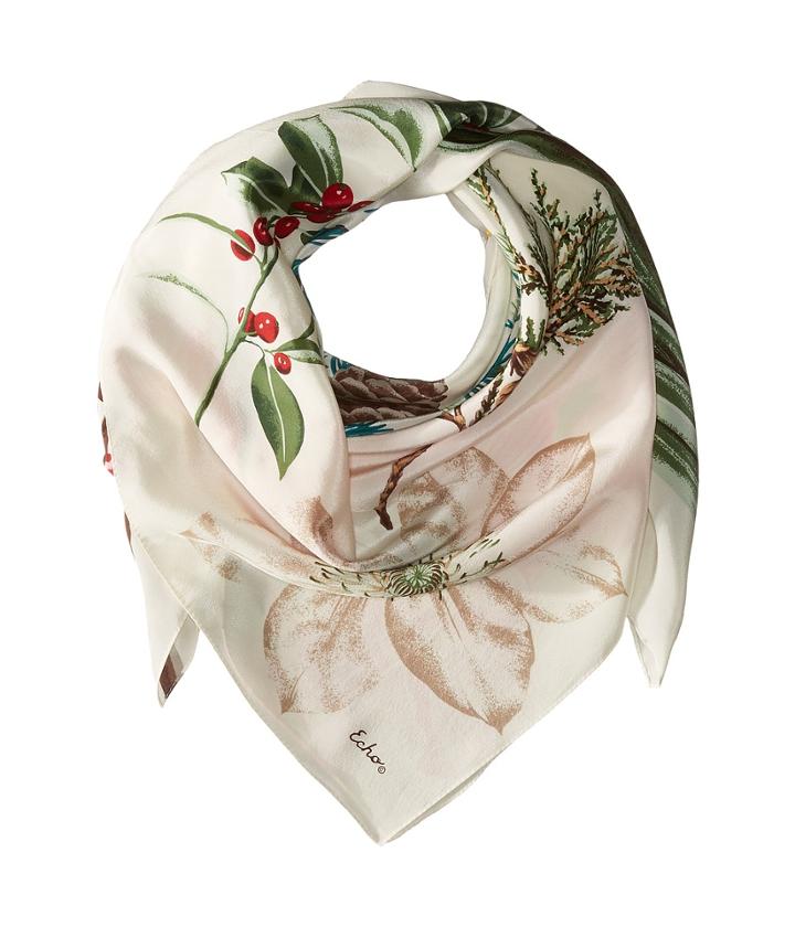 Echo Design - Winter's Frost Silk Square