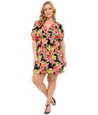 Lauren By Ralph Lauren - Plus Size Brilliant Floral Farrah Dress Cover-up