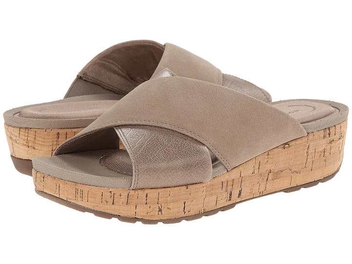 Rockport Land Boulevard Cross Slide Flatform Sandal