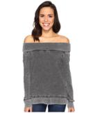 Allen Allen - Off The Shoulder Sweatshirt