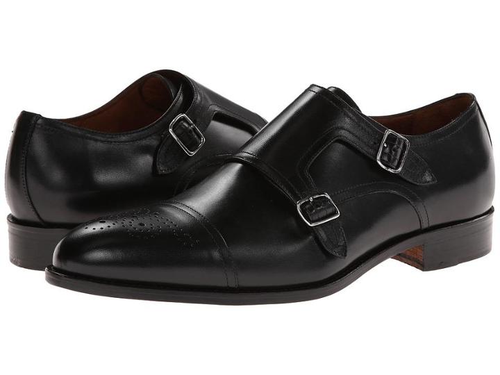 Massimo Matteo Double Monk Cap Toe
