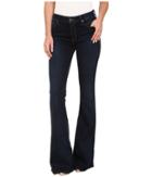 Hudson - Mia Five-pocket Mid Rise Flare Jeans In Oracle