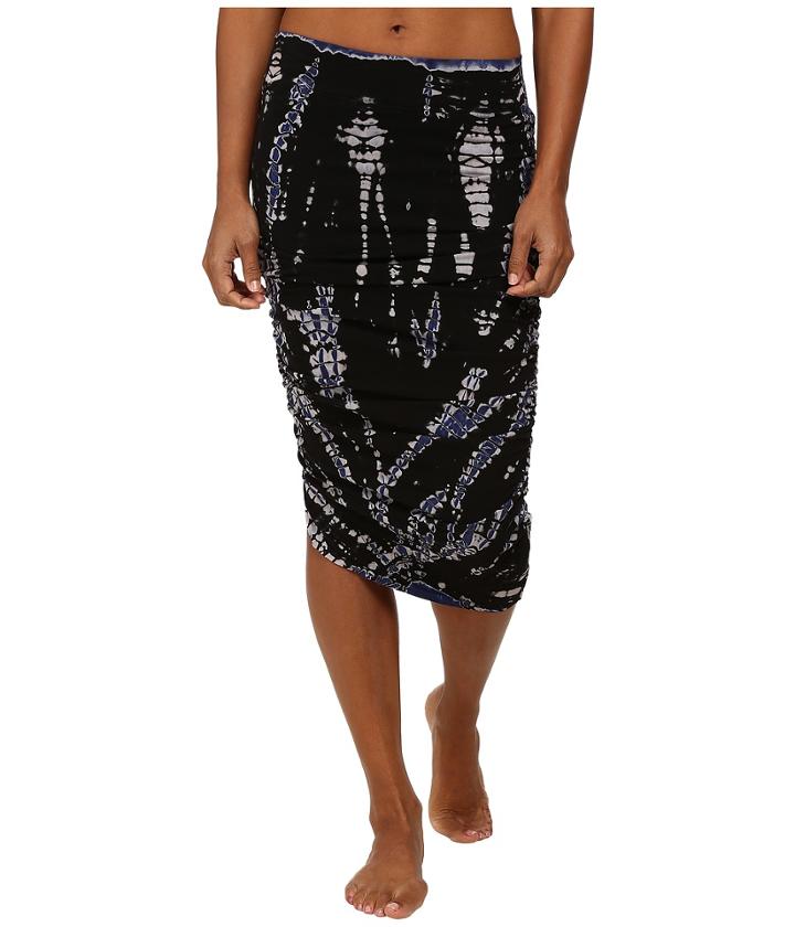 Hard Tail - Shirred Poet Skirt