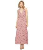 Brigitte Bailey - Lejla Spaghetti Strap Floral Maxi Dress