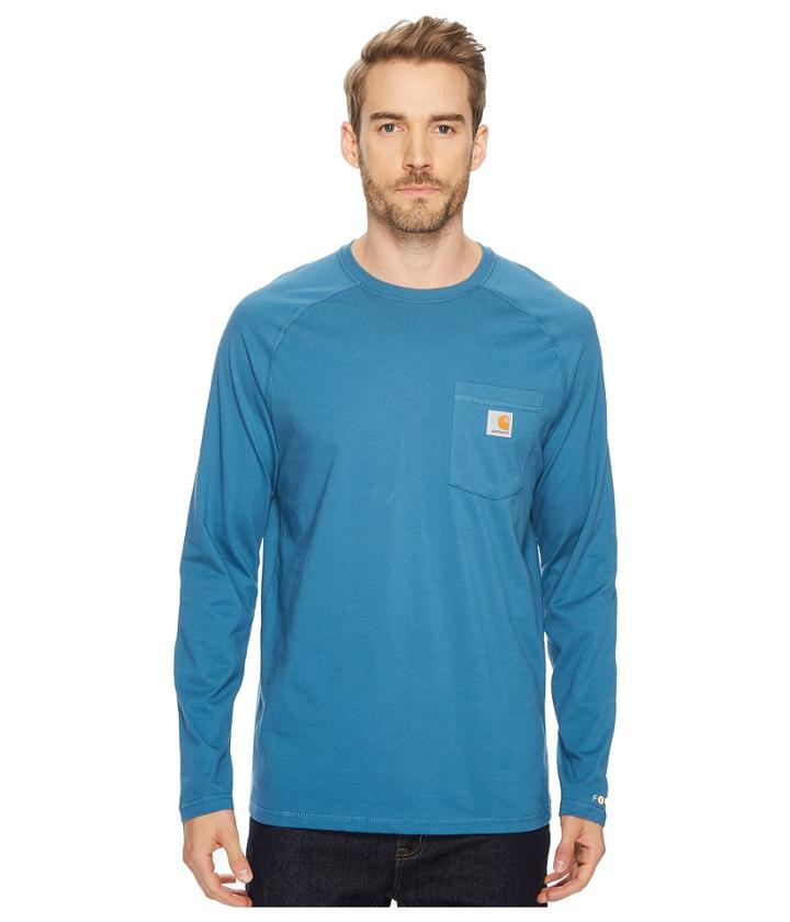 Carhartt - Force(r) Cotton Delmont Long-sleeve T-shirt