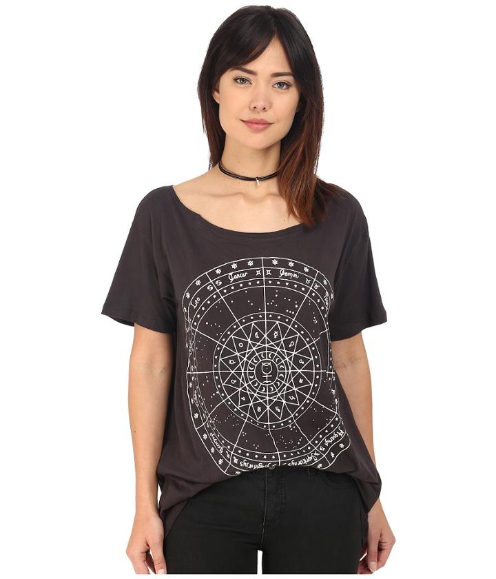 Clayton - Zodiac Wide Neck Tee