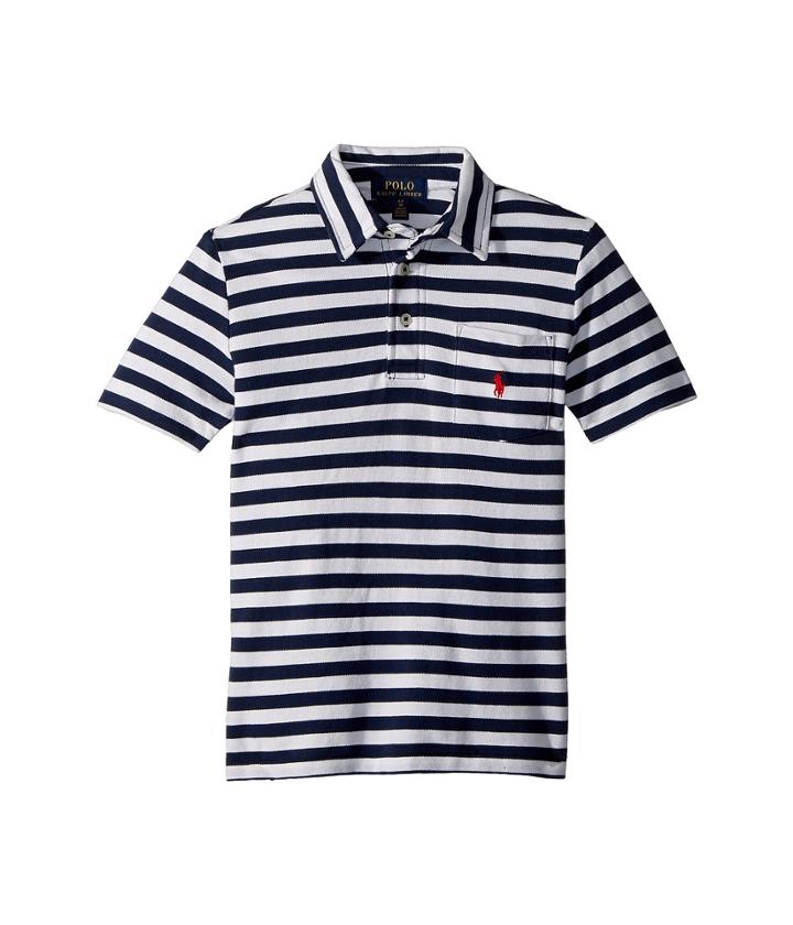 Polo Ralph Lauren Kids - Featherweight Cotton Mesh Polo