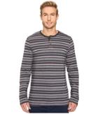 Tommy Bahama - Yarn-dye Cotton Modal Jersey Long Sleeve Henley