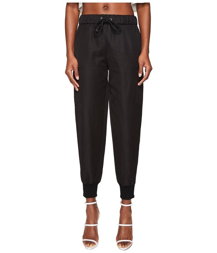 Jeremy Scott - Leather Jogger Trousers
