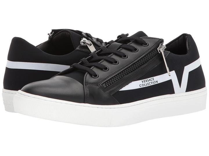 Versace Collection - Zippered Low Top