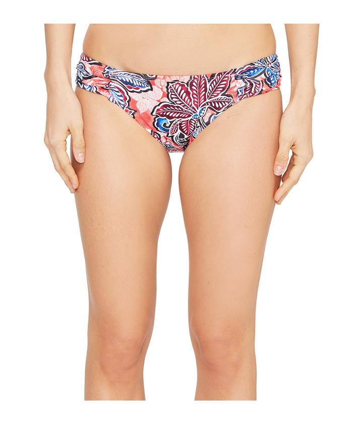 Tommy Bahama - Java Blossom Side-shirred Hipster Bikini Bottom