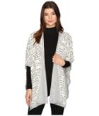 Jack By Bb Dakota - Archibald Jacquard French Terry Hooded Poncho