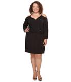 Michael Michael Kors - Plus Size Cold Shoulder Dress