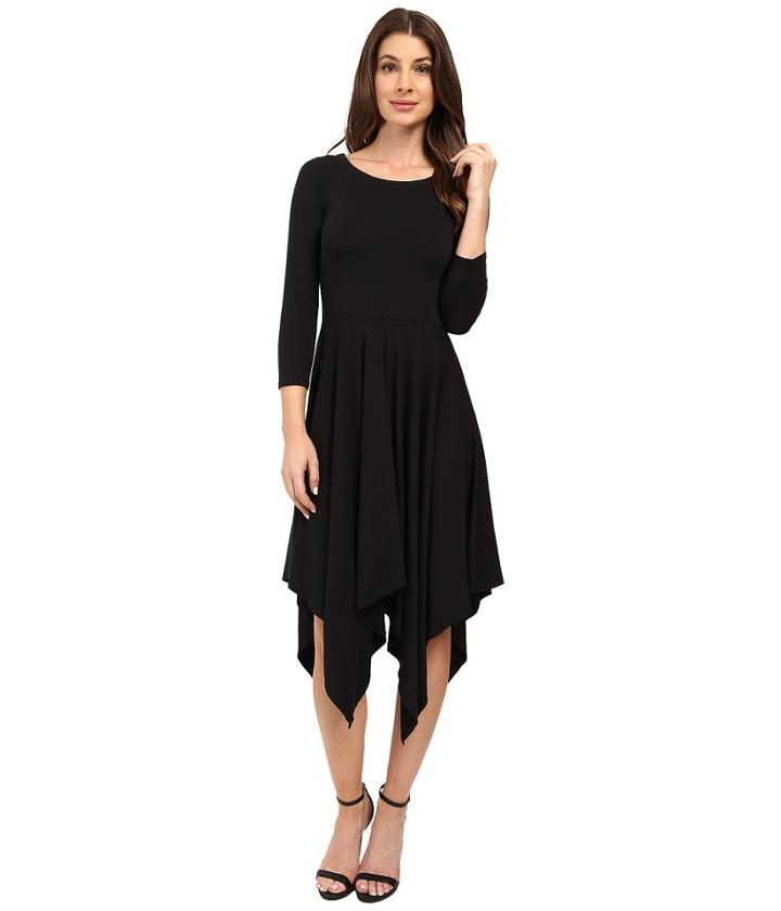 Mod-o-doc - Cotton Modal Spandex Jersey Hanky Hem Dress