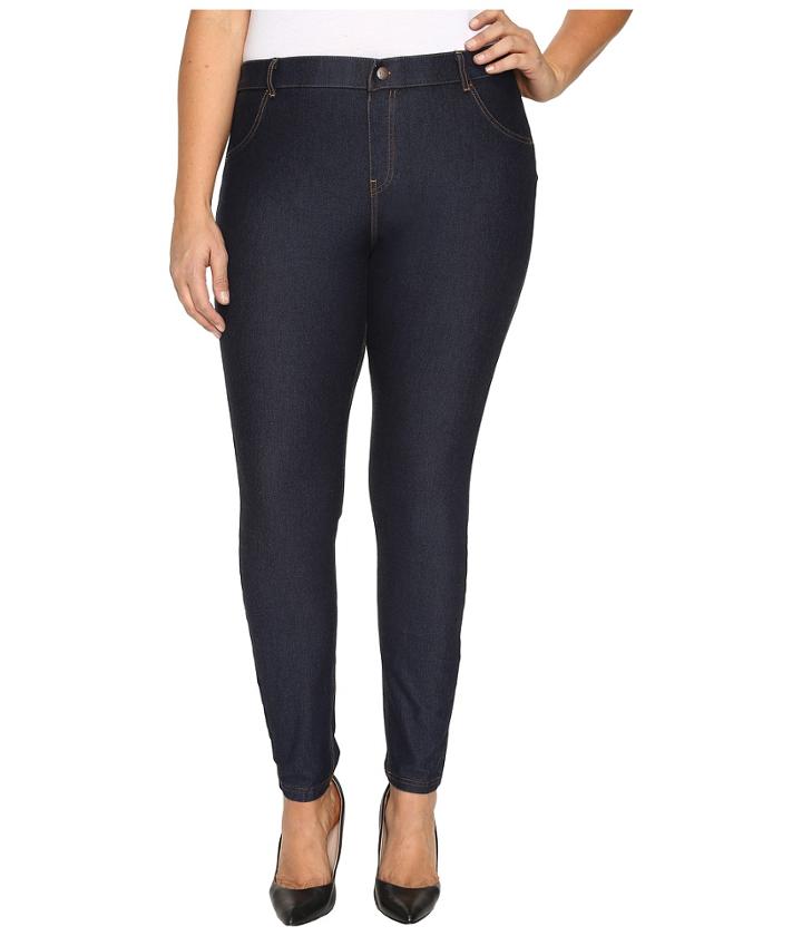 Hue - Plus Size Essential Denim Leggings