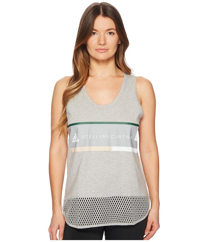 Adidas By Stella Mccartney - Essentials Logo Graphic Tank Top Cy7359