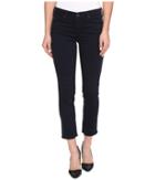Ag Adriano Goldschmied - Prima Crop Mid-rise Cigarette Leg In New Navy