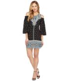 Hale Bob - Catch Heat Rayon Woven Cold Shoulder Long Sleeve Dress