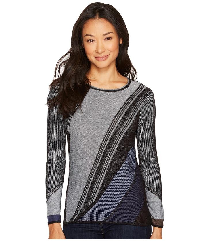 Nic+zoe - Petite Blue Horizon Top