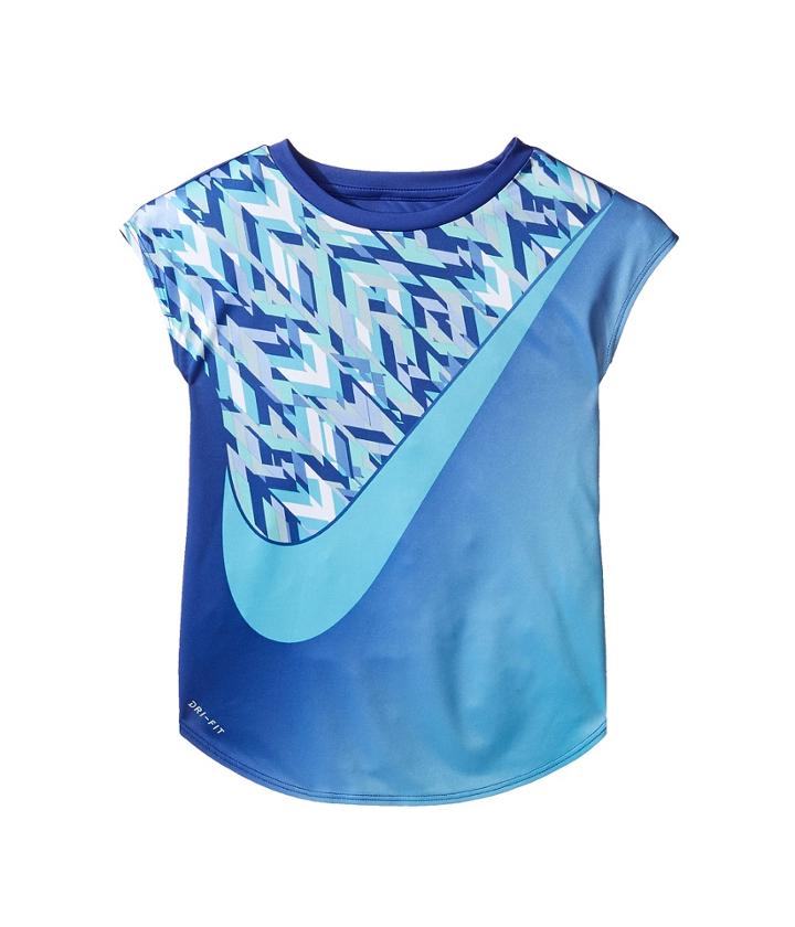 Nike Kids - Swoosh Blocking Dri-fit Short Sleeve Tee