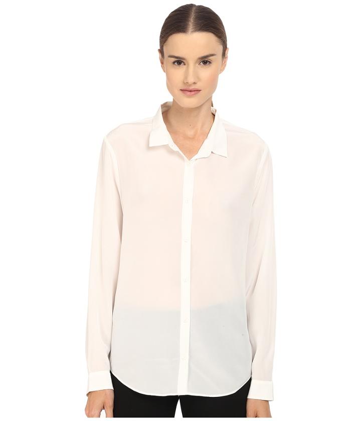 The Kooples - Boyfriend Shirt In Plain Silk