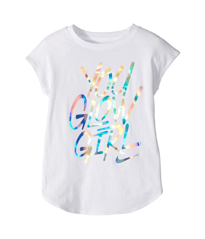 Nike Kids - You Glow Girl Modern Short Sleeve Tee